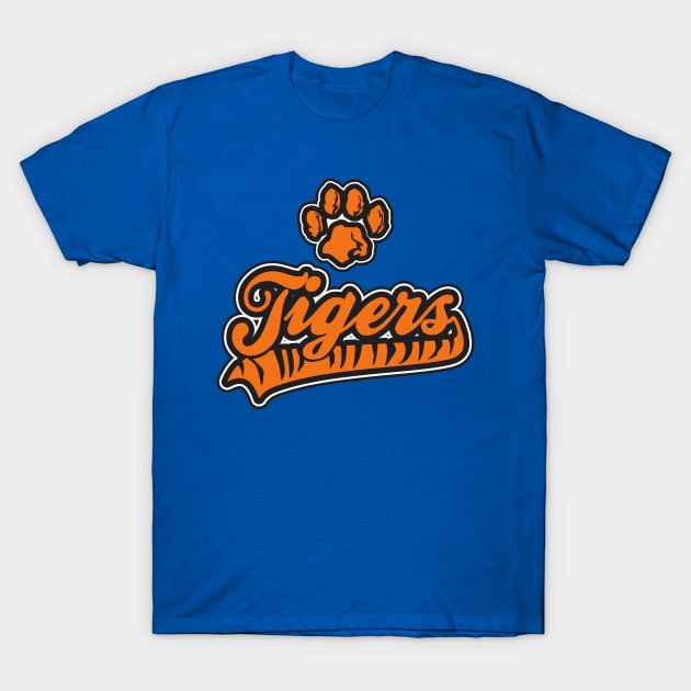 Tigers Team Logo T-Shirt by DavesTees